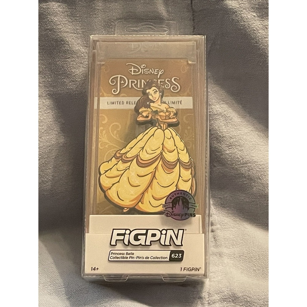 NEW Walt Disney Parks FIGPIN #623‎ Beauty & the Beast - Princess Belle